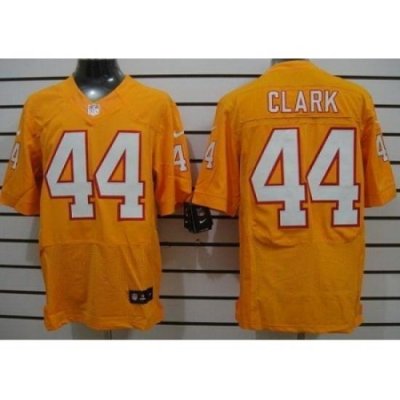 Nike Tampa Bay Buccaneers 44 Dallas Clark Yellow Elite NFL Jersey