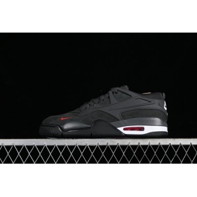 NIGEL SYLVESTER X JORDAN 4 RM SP ANTHRACITE ANTHRACITE UNIVERSITY RED WHITE