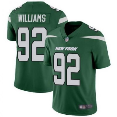 Jets 92 Leonard Williams Green Team Color Youth Stitched Football Vapor Untouchable Limited Jersey