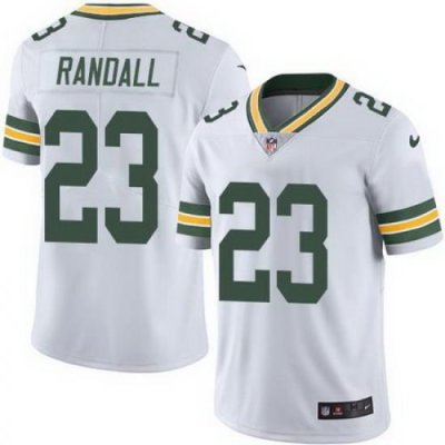 Nike Packers #23 Damarious Randall White Mens Stitched NFL Limited Rush Jersey