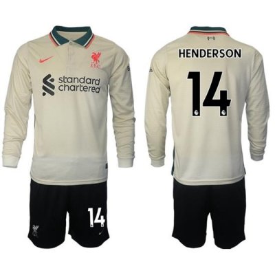 Men Liverpool Long Sleeve Soccer Jerseys 506