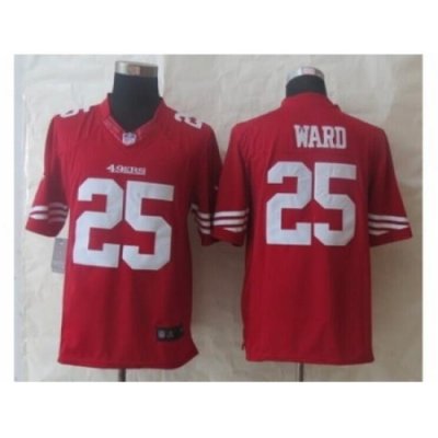 Nike San Francisco 49ers 25 Jimmie Ward Red Limited NFL Jersey