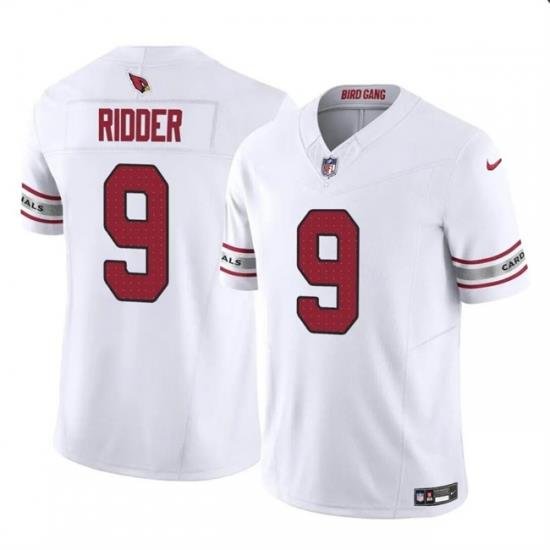 Youth Arizona Cardinals 9 Desmond Ridder White 2024 F U S E Vapor Untouchable Limited Stitched Football Jersey