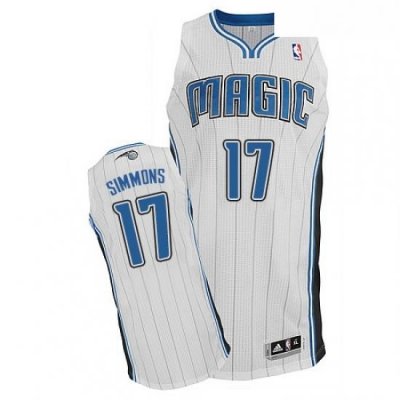 Youth Adidas Orlando Magic 17 Jonathon Simmons Authentic White Home NBA Jersey