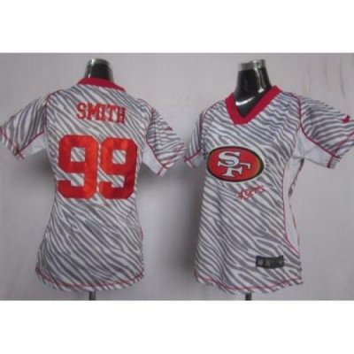 Women Nike San Francisco 49ers #99 Aldon Smith