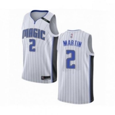 Mens Orlando Magic 2 Jarell Martin Authentic White Basketball Jersey Association Edition