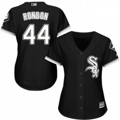 Womens Majestic Chicago White Sox 44 Bruce Rondon Authentic Black Alternate Home Cool Base MLB Jersey