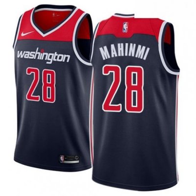 Womens Nike Washington Wizards 28 Ian Mahinmi Authentic Navy Blue NBA Jersey Statement Edition