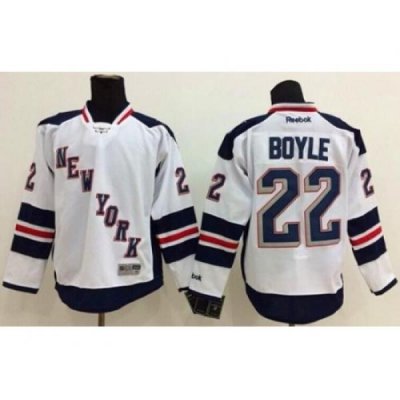 New York Rangers #22 Dan Boyle White 2014 Stadium Series Stitched NHL Jersey