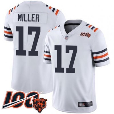 Youth Chicago Bears 17 Anthony Miller White 100th Season Limited Football Jersey