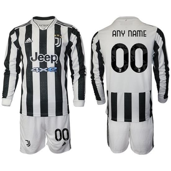 Men Juventus Sleeve Soccer Jerseys 532 Customized