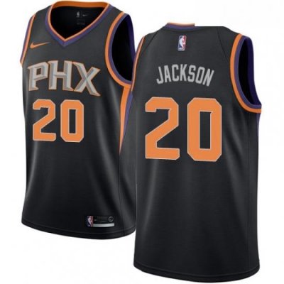 Womens Nike Phoenix Suns 20 Josh Jackson Swingman Black Alternate NBA Jersey Statement Edition