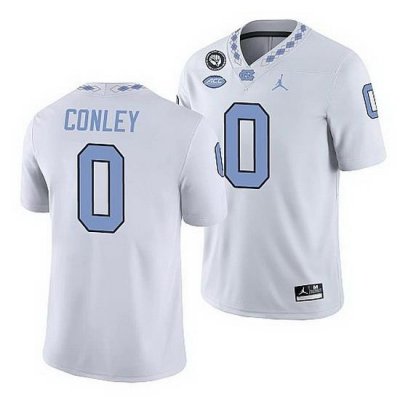 North Carolina Tar Heels Ja'Qurious Conley White Game Football Replica Jersey