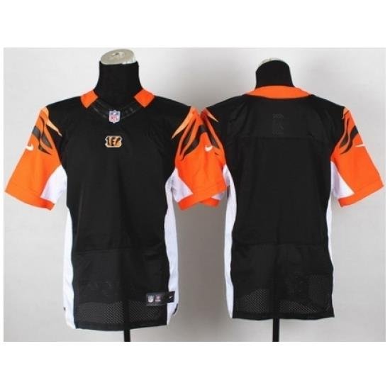 Nike Cincinnati Bengals Blank Black Elite NFL Jersey