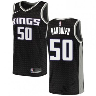 Youth Nike Sacramento Kings 50 Zach Randolph Swingman Black NBA Jersey Statement Edition