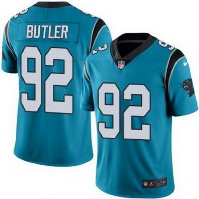 Nike Panthers #92 Vernon Butler Blue Alternate Youth Stitched NFL Vapor Untouchable Limited Jersey