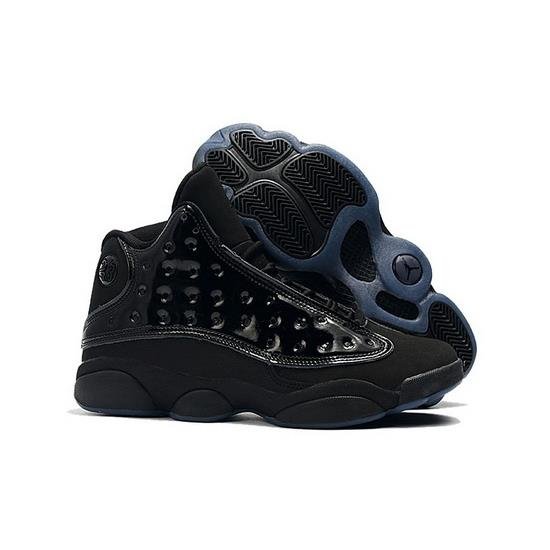 Air Jordan 13 Retro Men Shoes All Black