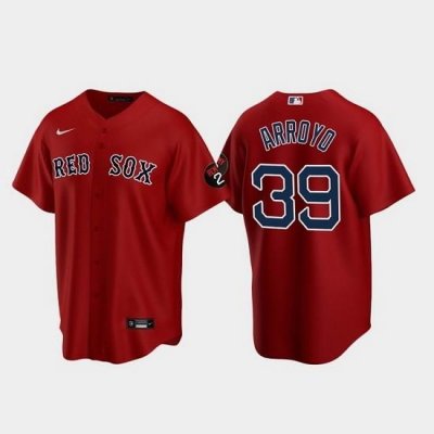 Men Boston Red Sox 39 Christian Arroyo Red Cool Base Stitched Baseball Jerse