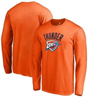 Oklahoma City Thunder Men Long T Shirt 005