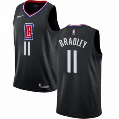 Mens Nike Los Angeles Clippers 11 Avery Bradley Authentic Black Alternate NBA Jersey Statement Edition