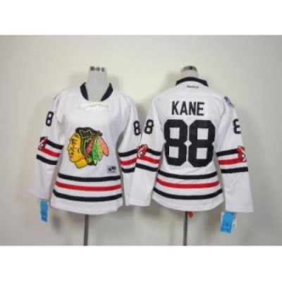 NHL Women chicago blackhawks #88 Patrick Kane white jerseys(2015 new classic)