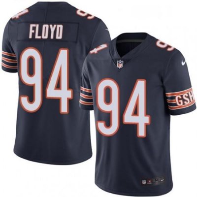 Youth Nike Chicago Bears 94 Leonard Floyd Elite Navy Blue Team Color NFL Jersey