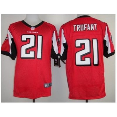 Nike Atlanta Falcons 21 Desmond Trufant Red Elite NFL Jersey