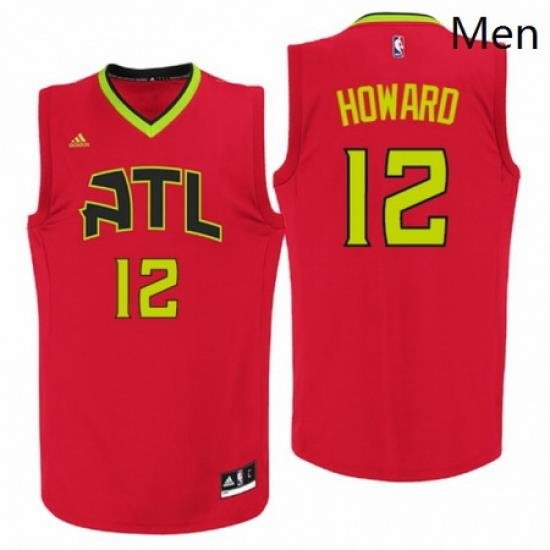 Atlanta Hawks 12 Dwight Howard Alternative Red New Swingman Jersey