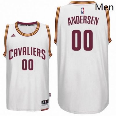 Cleveland Cavaliers 00 Chris Andersen New Swingman White Home Jersey