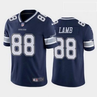 men ceedee lamb dallas cowboys navy vapor limited jersey