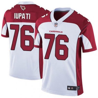 Nike Cardinals #76 Mike Iupati White Mens Stitched NFL Vapor Untouchable Limited Jersey