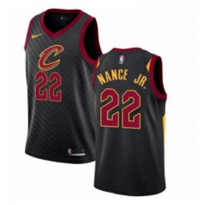 Youth Nike Cleveland Cavaliers 22 Larry Nance Jr Swingman Black NBA Jersey Statement Edition