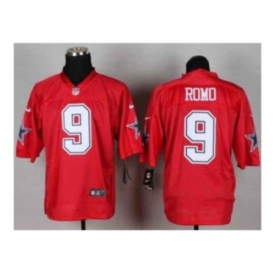 Nike Dallas CoWboys 9 tony romo red Elite NFL Jersey