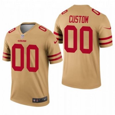 Men Women Youth Toddler All Size San Francisco 49ers Customized Jersey 011