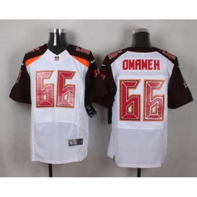 Nike Buccaneers #66 Patrick Omameh Wite  Team Color Men  Stitched NFL New Elite Jersey