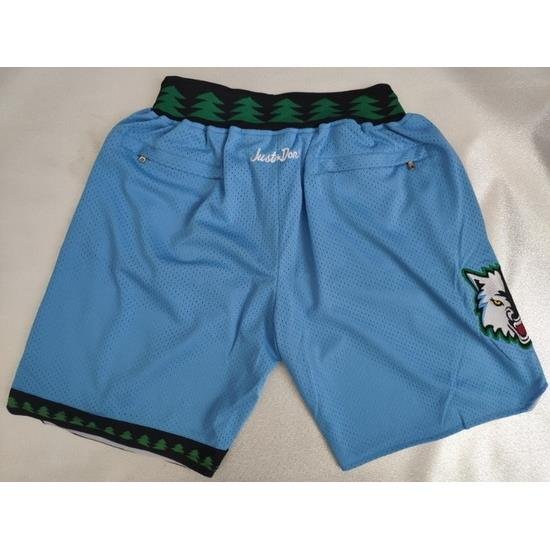 Minnesota Timberwolves Basketball Shorts 010