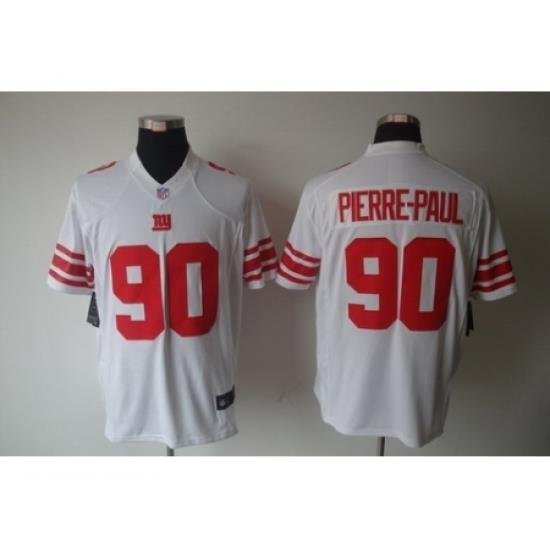 Nike NeW York Giants 90 Jason Pierre-Paul White Limited NFL Jersey