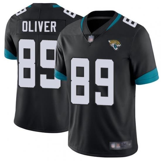 Jaguars 89 Josh Oliver Black Team Color Youth Stitched Football Vapor Untouchable Limited Jersey