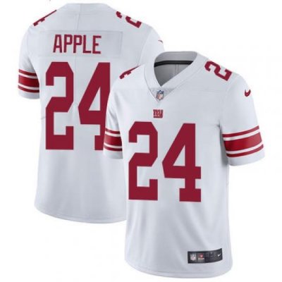 Nike Giants #24 Eli Apple White Mens Stitched NFL Vapor Untouchable Limited Jersey