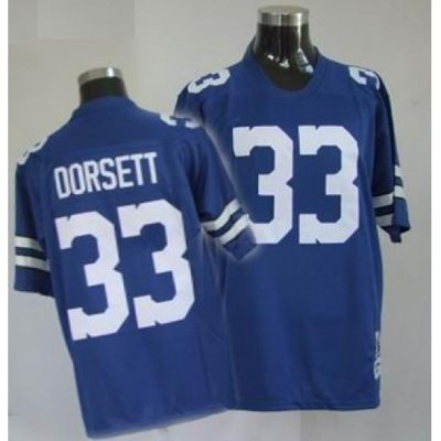 Dallas CoWboys 33 dorsett blue Mitchellandness