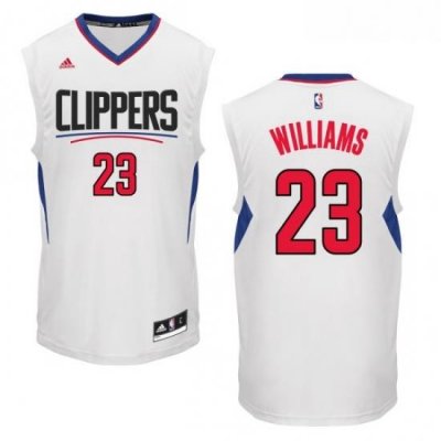 Womens Adidas Los Angeles Clippers 23 Louis Williams Authentic White Home NBA Jersey