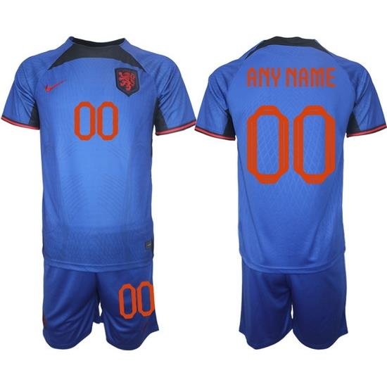 Men FIFA 2022 Netherlands Soccer Customized Jersey 035