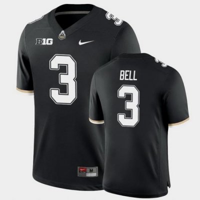 Men Purdue Boilermakers David Bell College Football Game Black Jersey