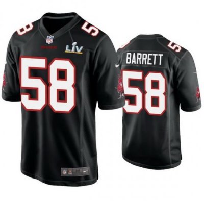 Men Shaquil Barrett Buccaneers Black Super Bowl Lv Game Fashion Jersey