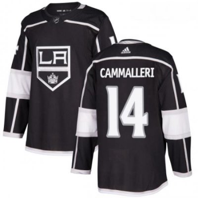 Youth Adidas Los Angeles Kings 14 Mike Cammalleri Authentic Black Home NHL Jersey