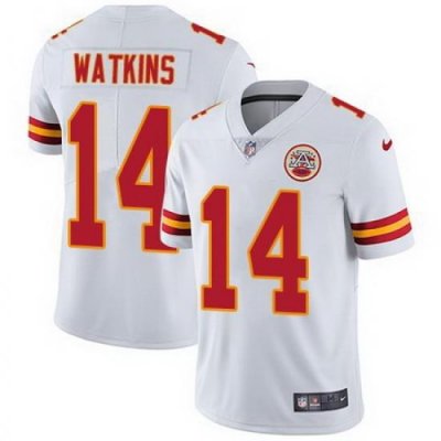 Nike Chiefs 14 Sammy Watkins White Vapor Untouchable Limited Jersey