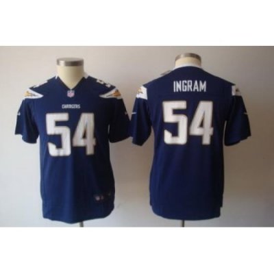 Youth Nike San Diego Chargers #54 Melvin Ingram Blue Nike NFL Jerseys