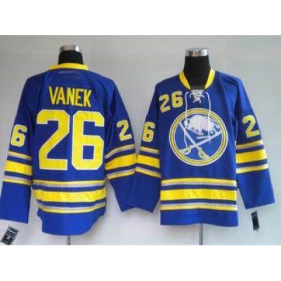 Buffalo Sabres Vanek #26 Thomas Vanek Blue