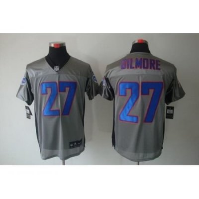 Nike Buffalo Bills 27 Stephon Gilmore Grey Elite ShadoW NFL Jersey