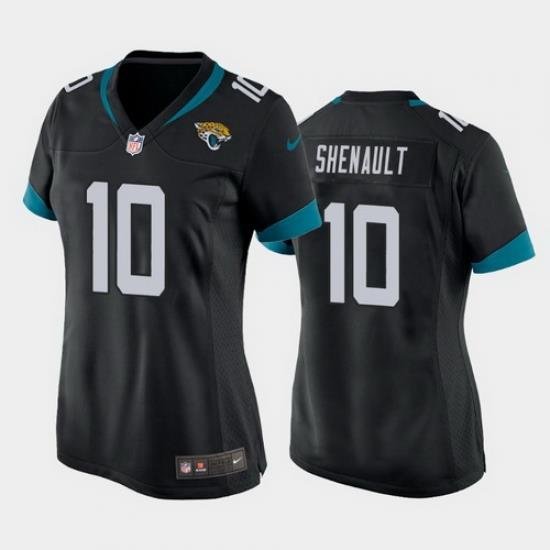 women laviska shenault jacksonville jaguars black game jersey